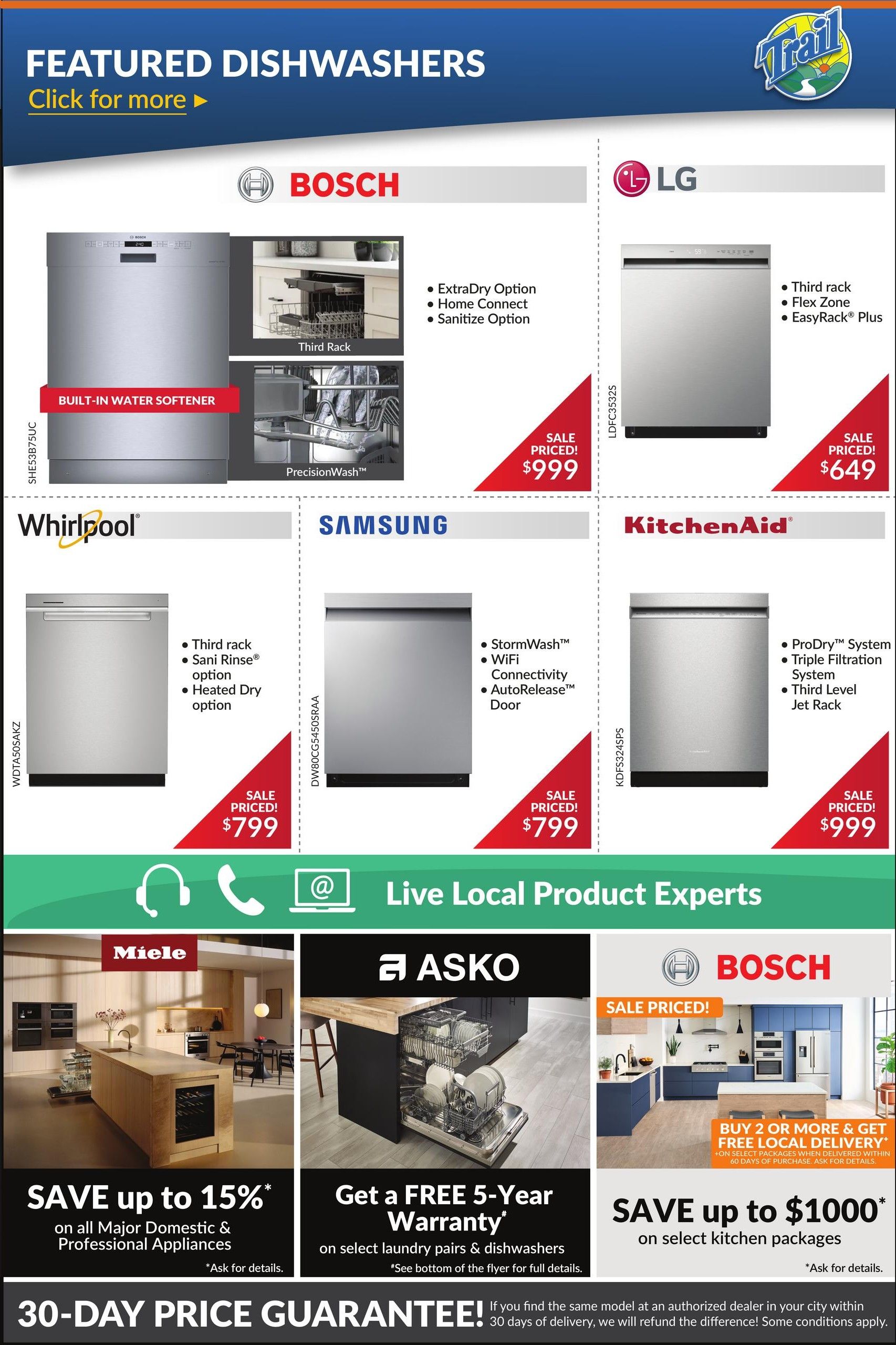 Trail Appliances (AB & SK) Flyer July 9 to 15