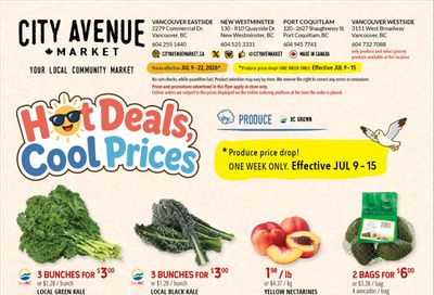 City Avenue Market Flyer July 9 to 22