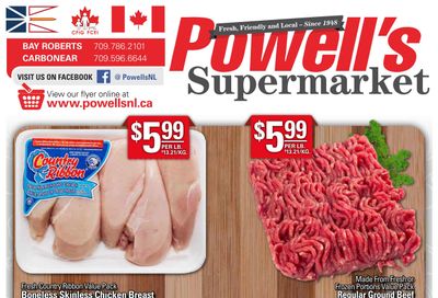 Powell's Supermarket Flyer July 9 to 15