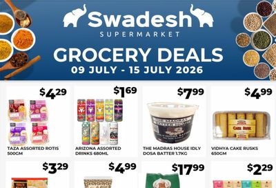 Swadesh Supermarket Flyer July 9 to 15