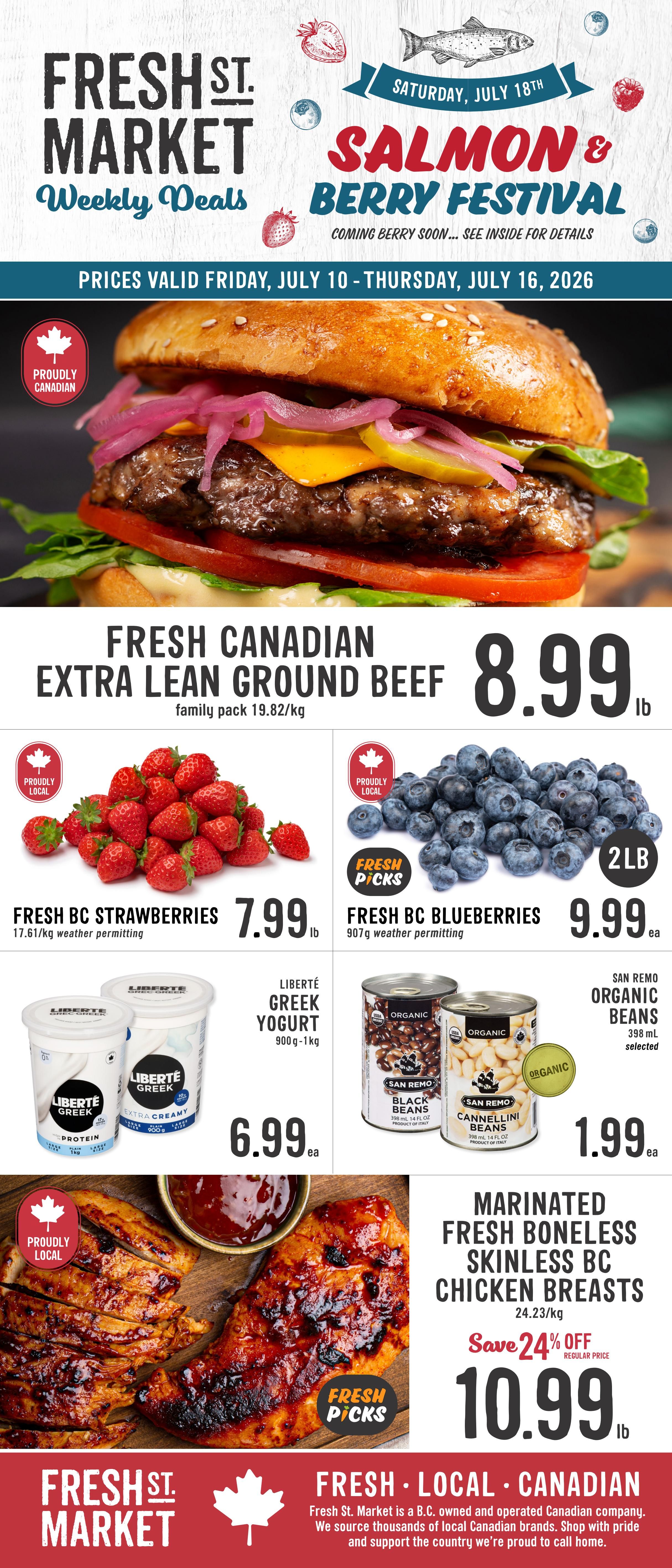 Fresh St. Market Flyer July 10 to 16