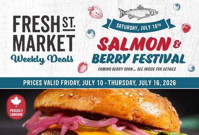 Fresh St. Market Flyer July 10 to 16