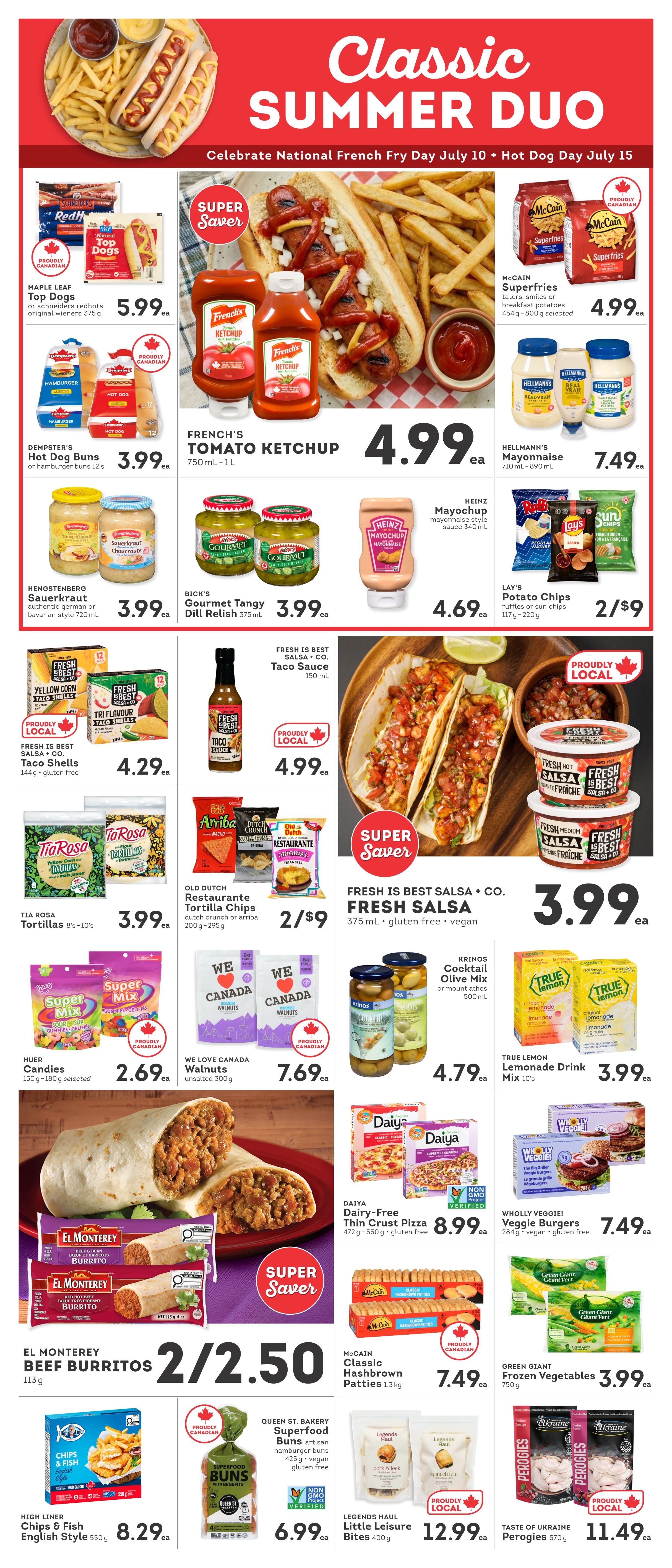 IGA Stores of BC Flyer July 10 to 16