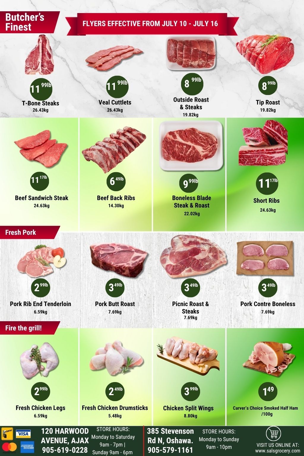 Sal's Grocery Flyer July 10 to 16