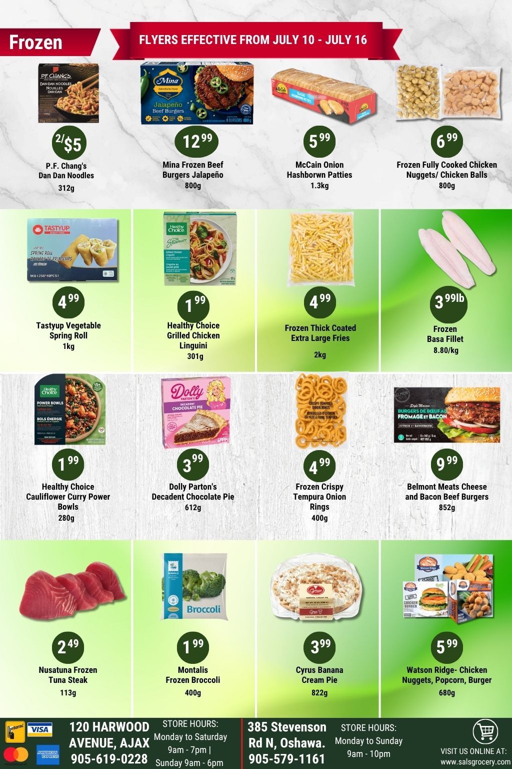Sal's Grocery Flyer July 10 to 16
