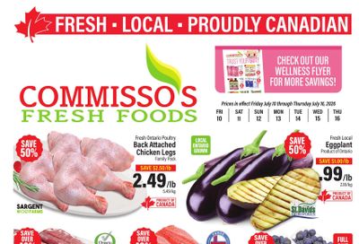 Commisso's Fresh Foods Flyer July 10 to 16