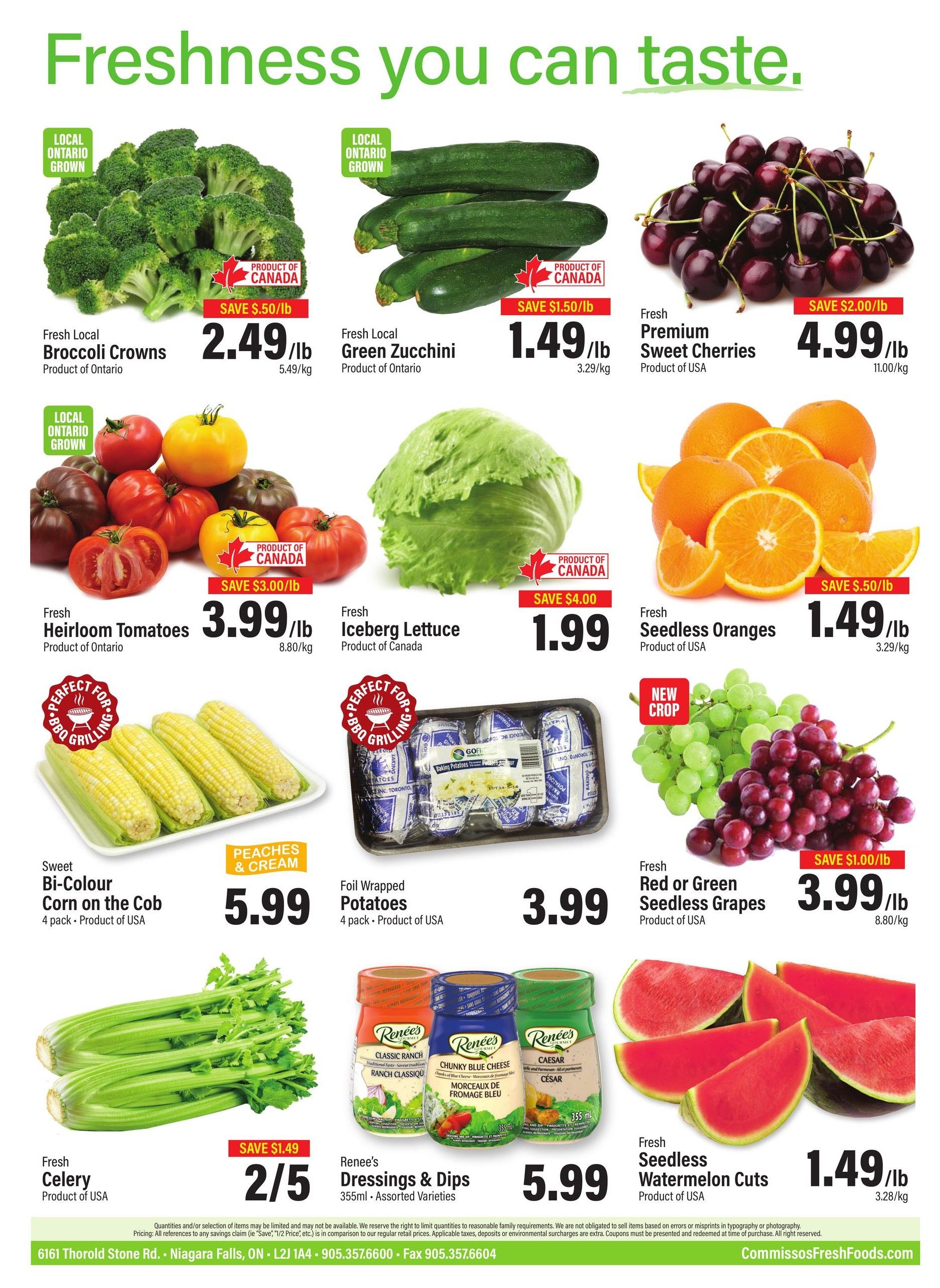 Commisso's Fresh Foods Flyer July 10 to 16