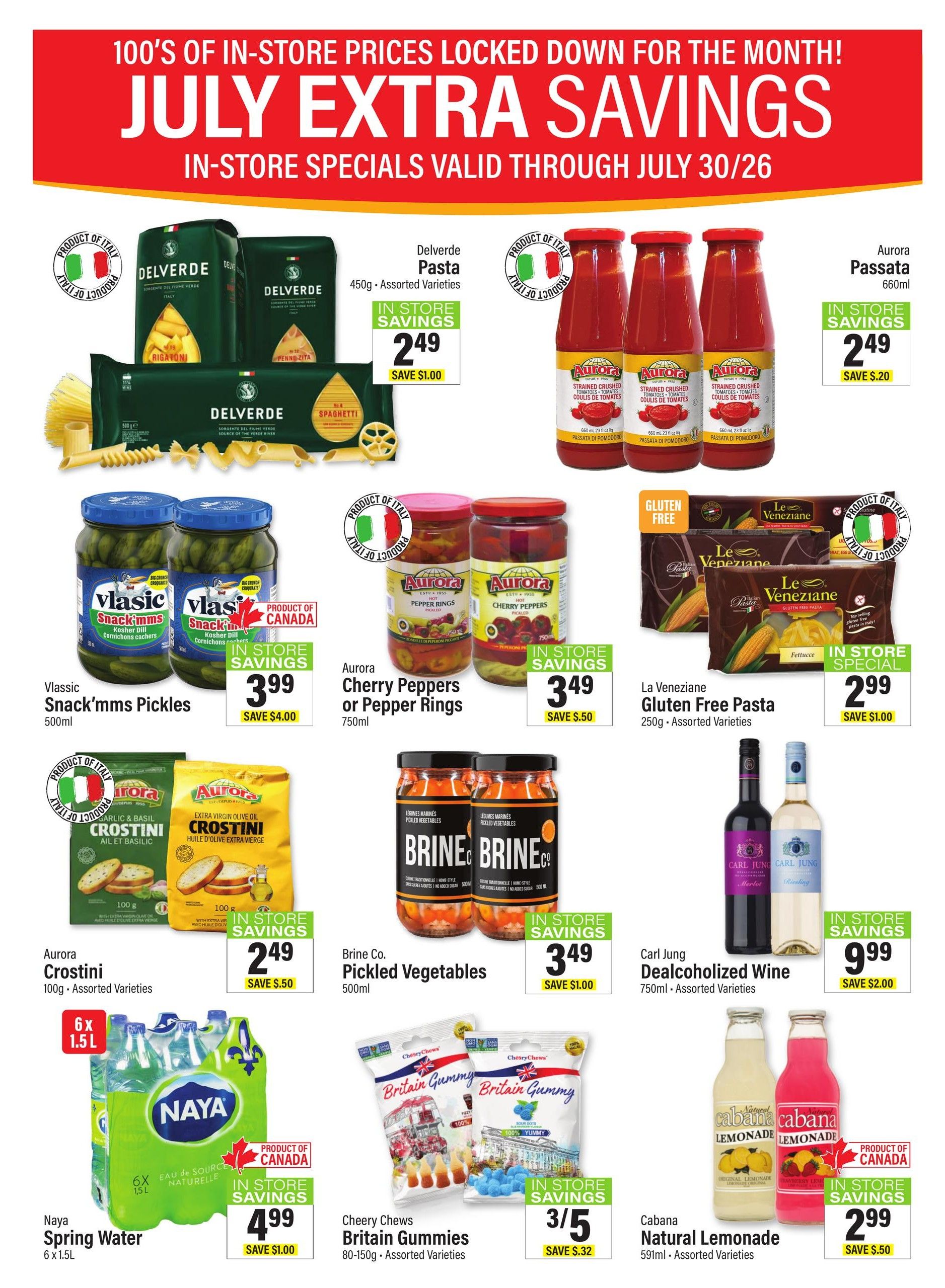 Commisso's Fresh Foods Flyer July 10 to 16