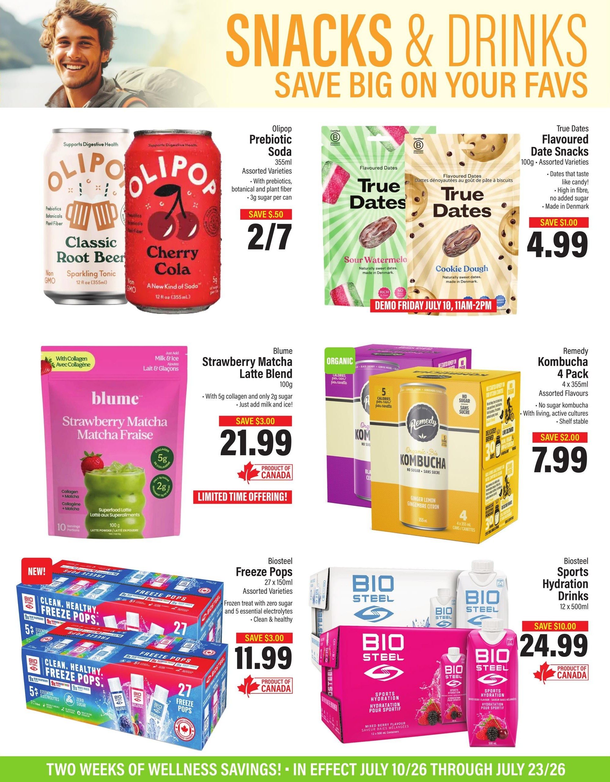 Commisso's Fresh Foods Wellness Flyer July 10 to 23