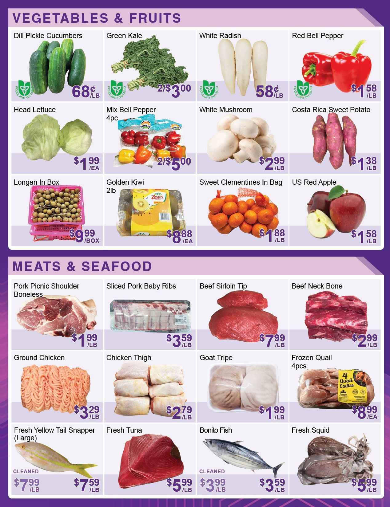 FreshPro Foodmart (Mississauga) Flyer July 10 to 16