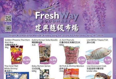 FreshWay Foodmart Flyer July 10 to 16