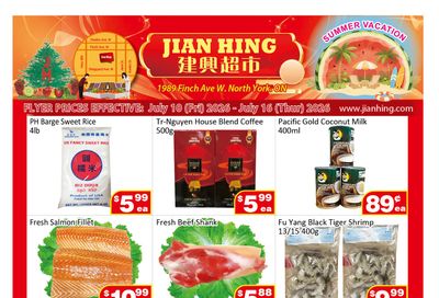 Jian Hing Supermarket (North York) Flyer July 10 to 16