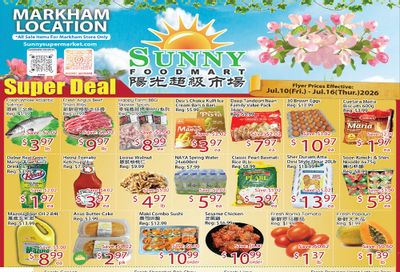 Sunny Foodmart (Markham) Flyer July 10 to 16