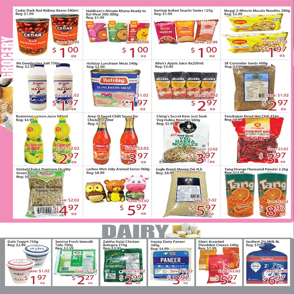 Sunny Foodmart (Markham) Flyer July 10 to 16