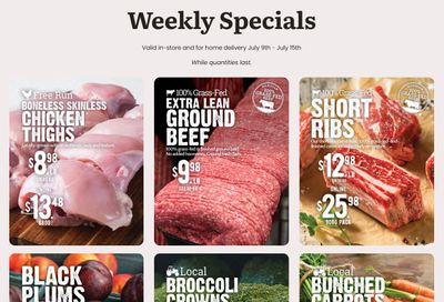 Meridian Farm Market Flyer July 9 to 15