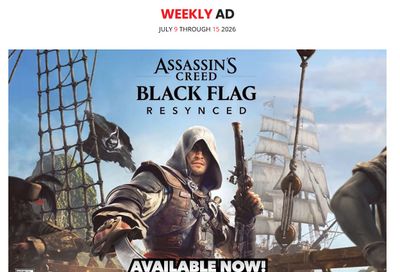 EB Games Flyer July 9 to 15