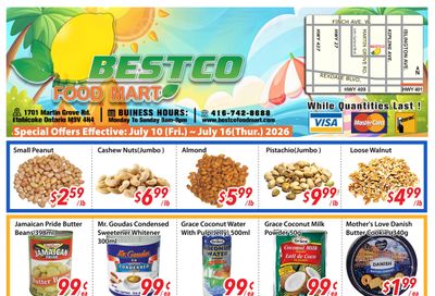 BestCo Food Mart (Etobicoke) Flyer July 10 to 16