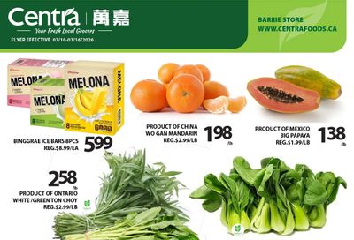 Centra Foods (Barrie) Flyer July 10 to 16