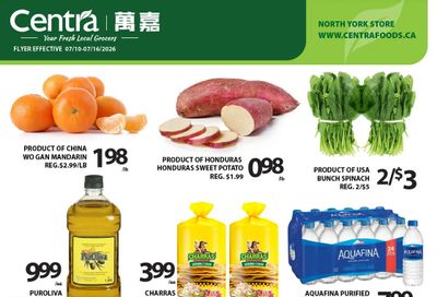 Centra Foods (North York) Flyer July 10 to 16