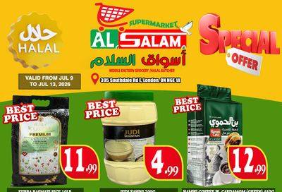Al-Salam Supermarket Flyer July 9 to 13