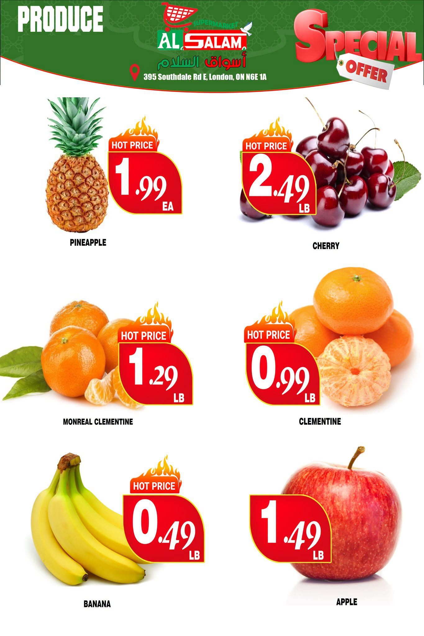 Al-Salam Supermarket Flyer July 9 to 13