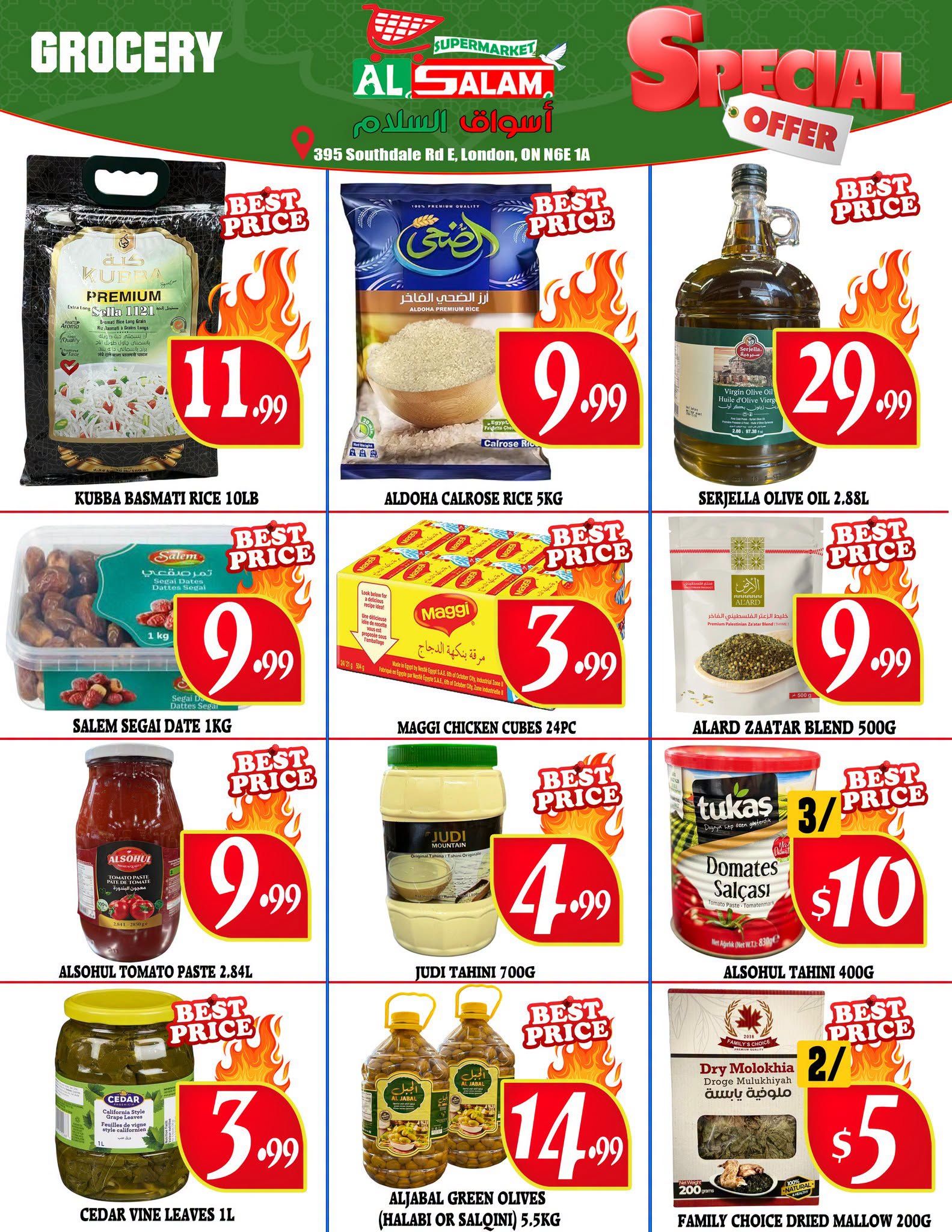 Al-Salam Supermarket Flyer July 9 to 13