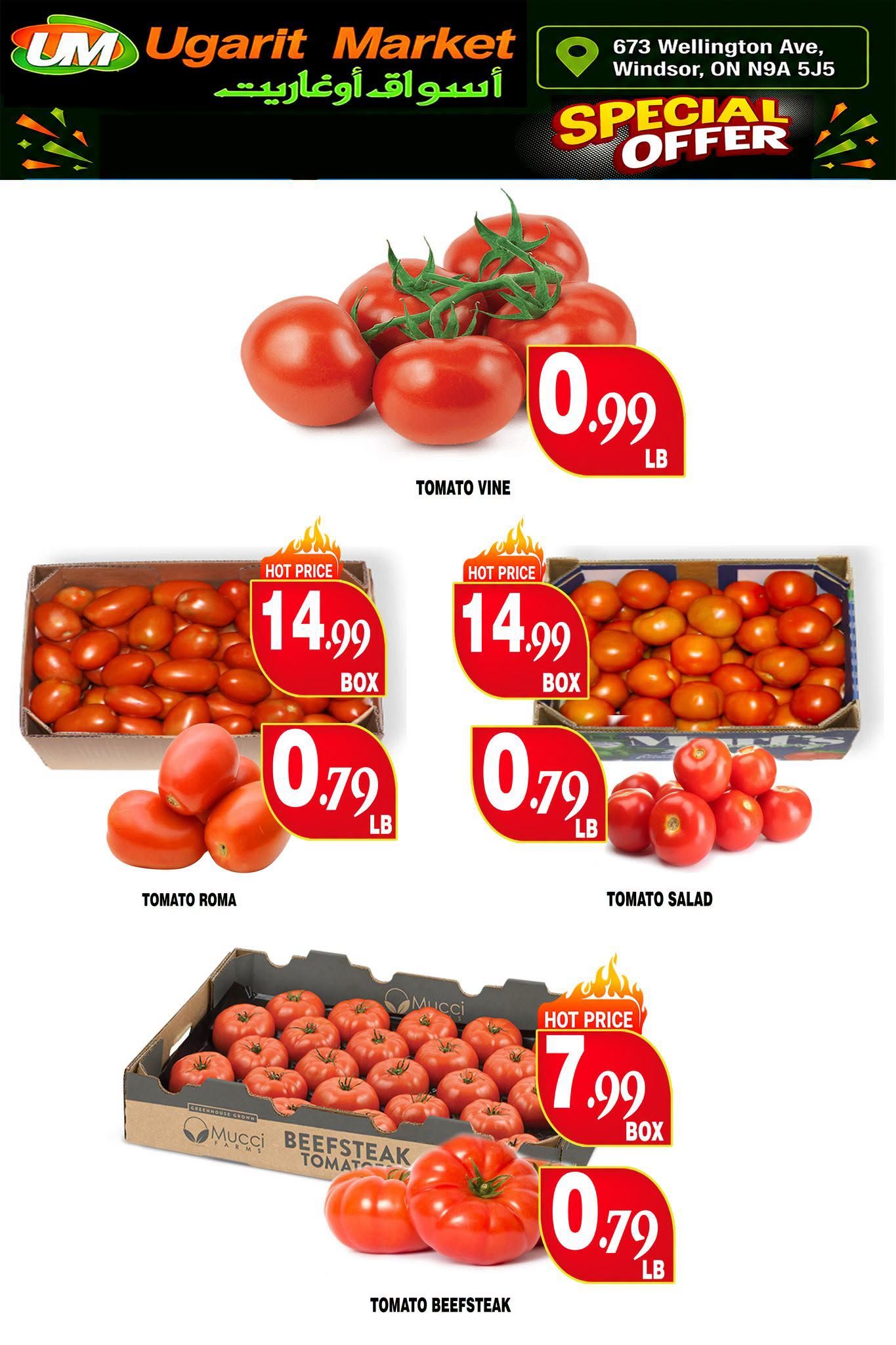 Ugarit Market Flyer July 7 to 13