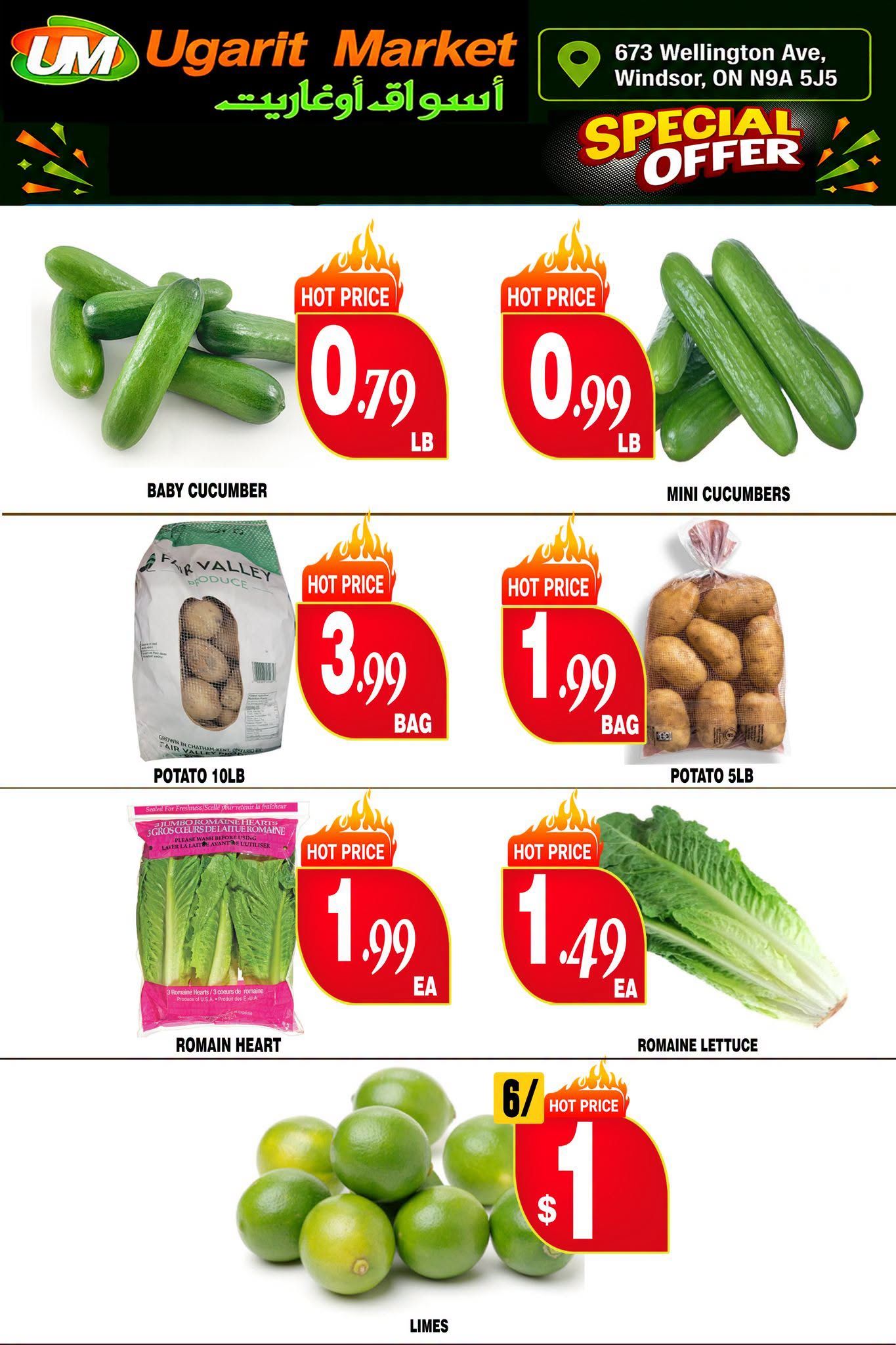 Ugarit Market Flyer July 7 to 13