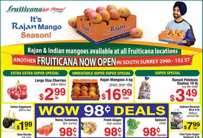 Fruiticana (Greater Vancouver) Flyer July 9 to 15
