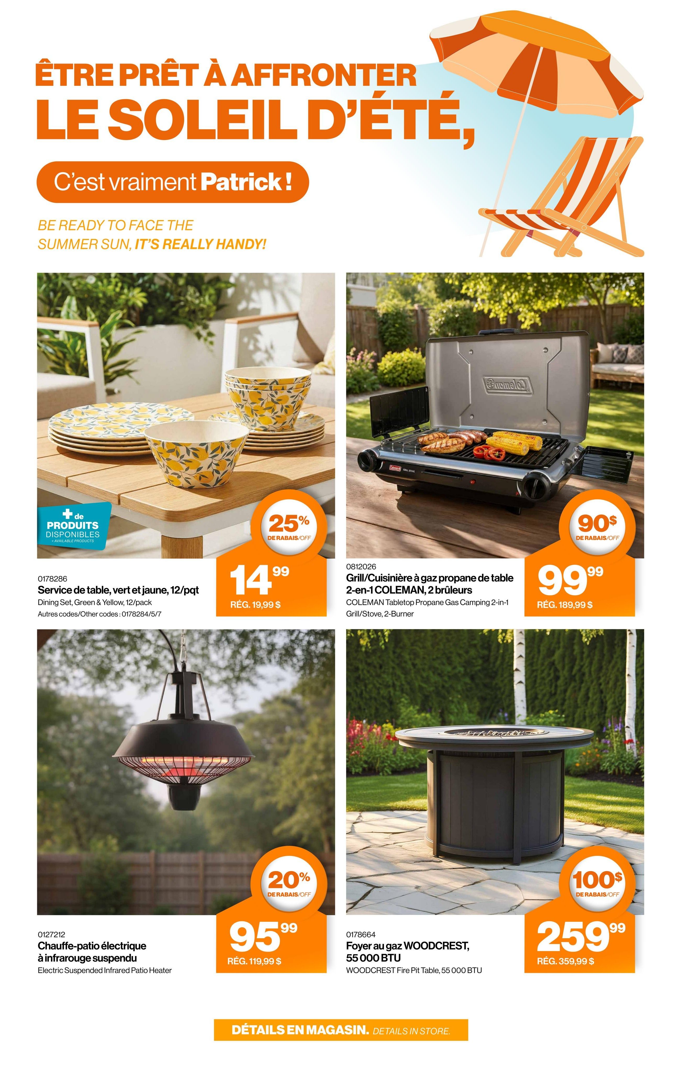 Patrick Morin Flyer July 9 to 15