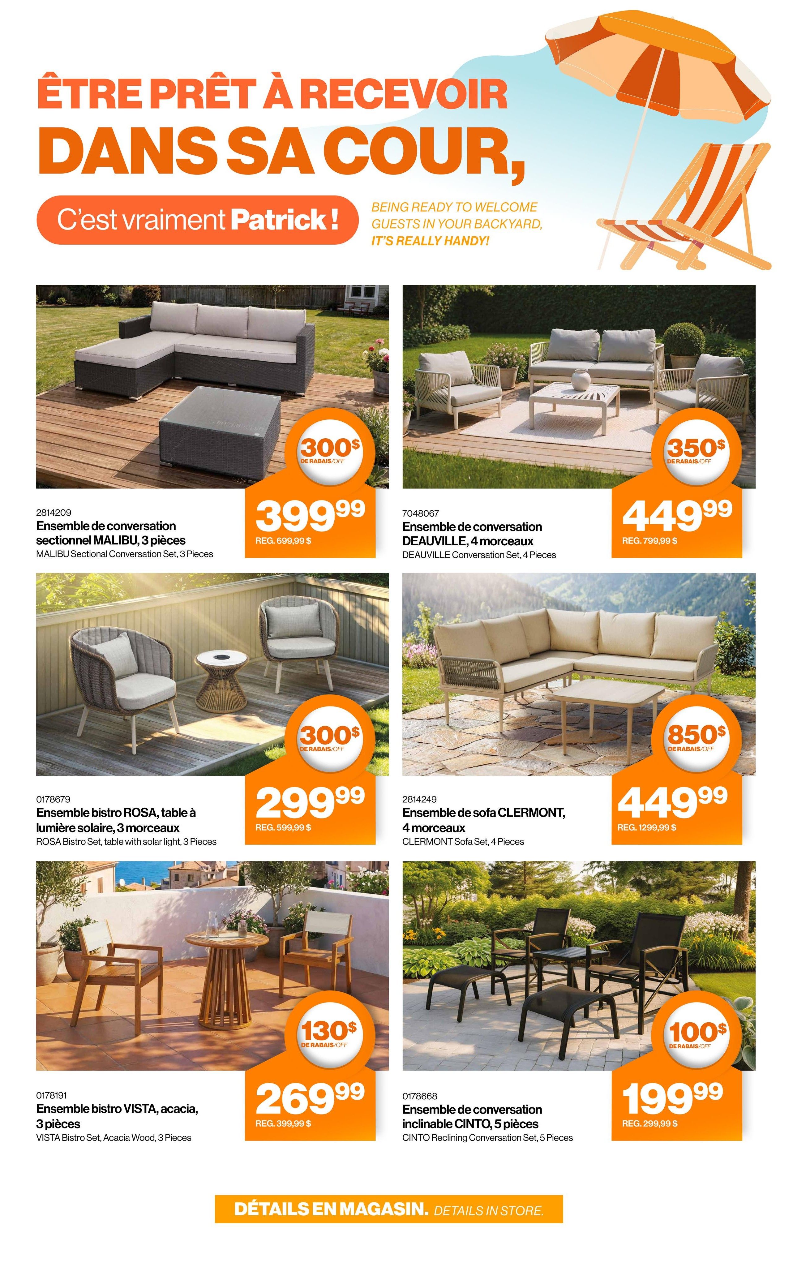 Patrick Morin Flyer July 9 to 15