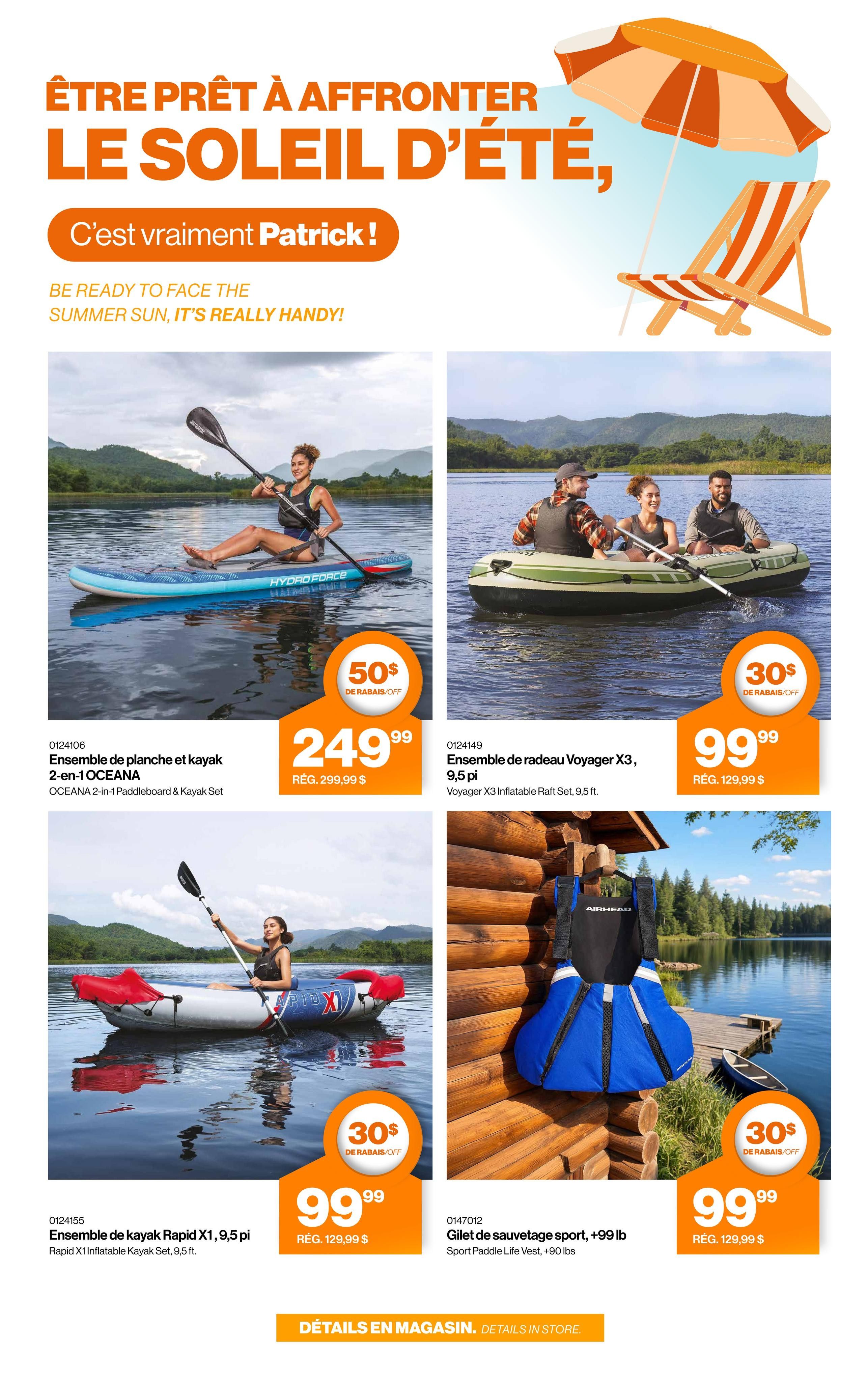 Patrick Morin Flyer July 9 to 15