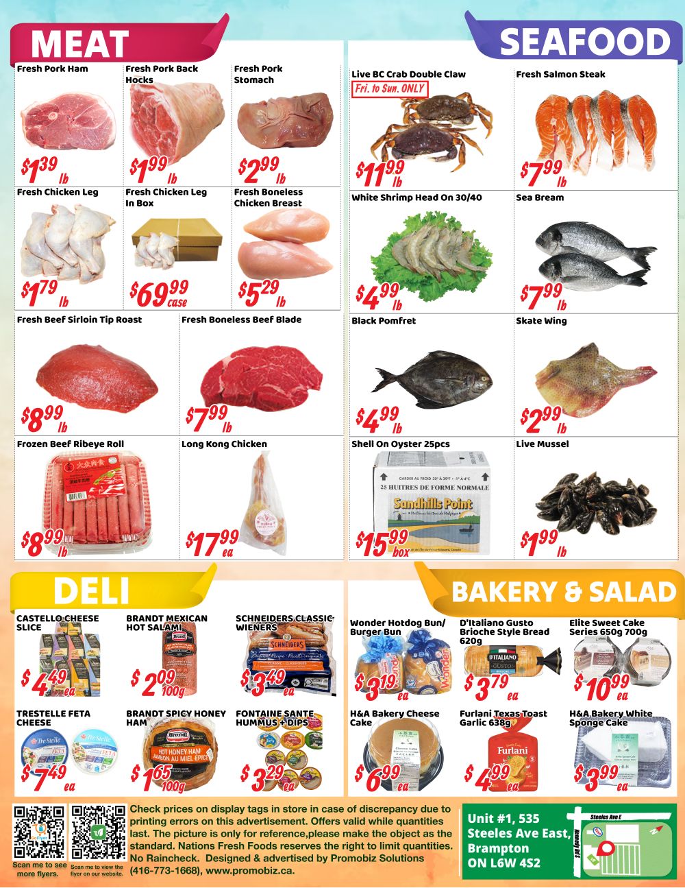Nations Fresh Foods (Brampton) Flyer July 10 to 16