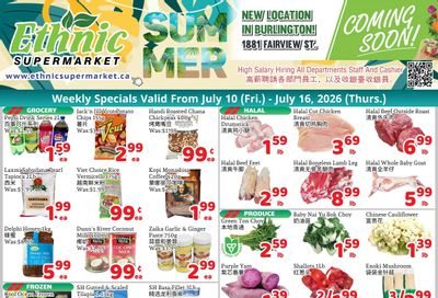 Ethnic Supermarket (Milton) Flyer July 10 to 16