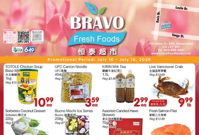 Bravo Fresh Foods Flyer July 10 to 16