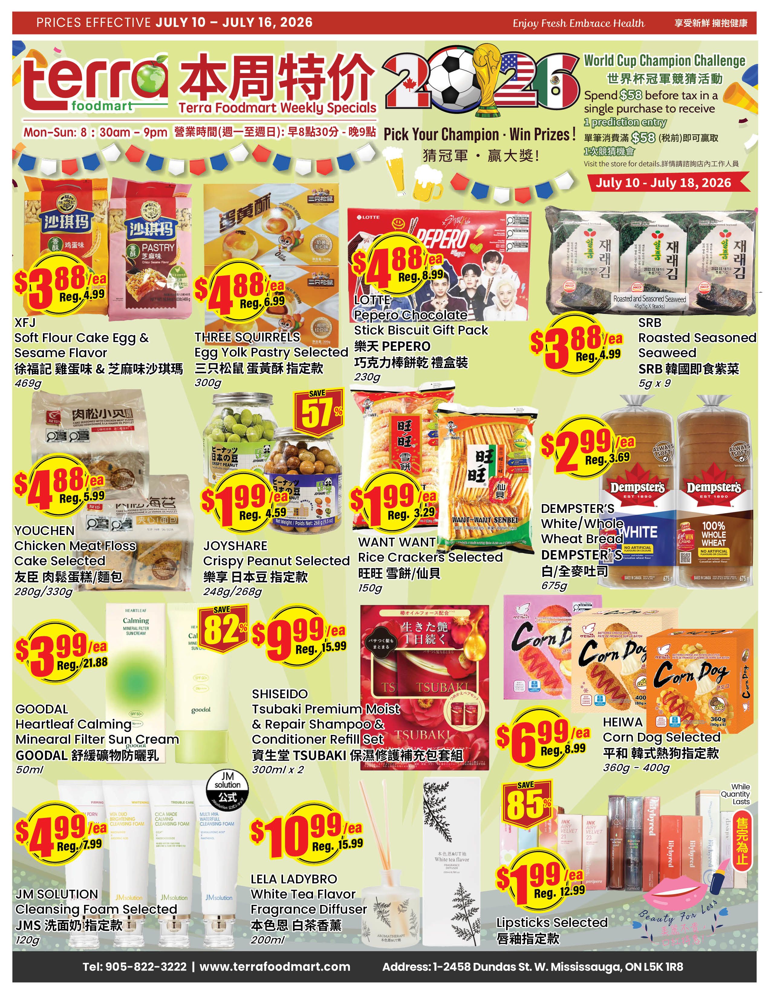 Terra Foodmart Flyer July 10 to 16