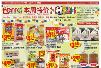 Terra Foodmart Flyer July 10 to 16