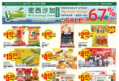 Btrust Supermarket (Mississauga) Flyer July 10 to 16