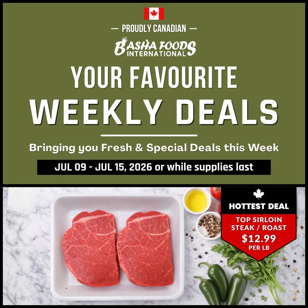 Basha Foods International Flyer July 9 to 15