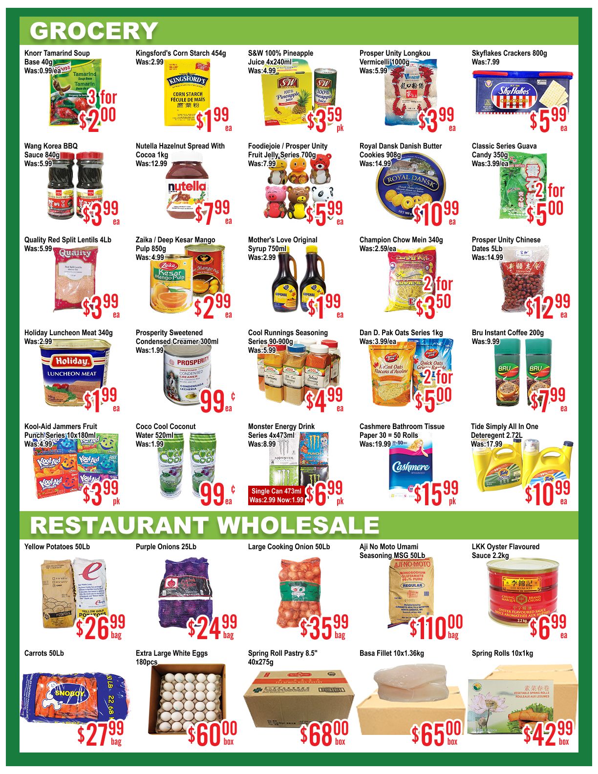 Skyland Food Mart Flyer July 10 to 16
