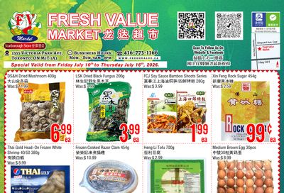 Fresh Value (Scarborough) Flyer July 10 to 16