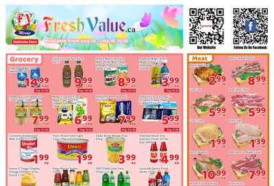 Fresh Value (Etobicoke) Flyer July 10 to 16
