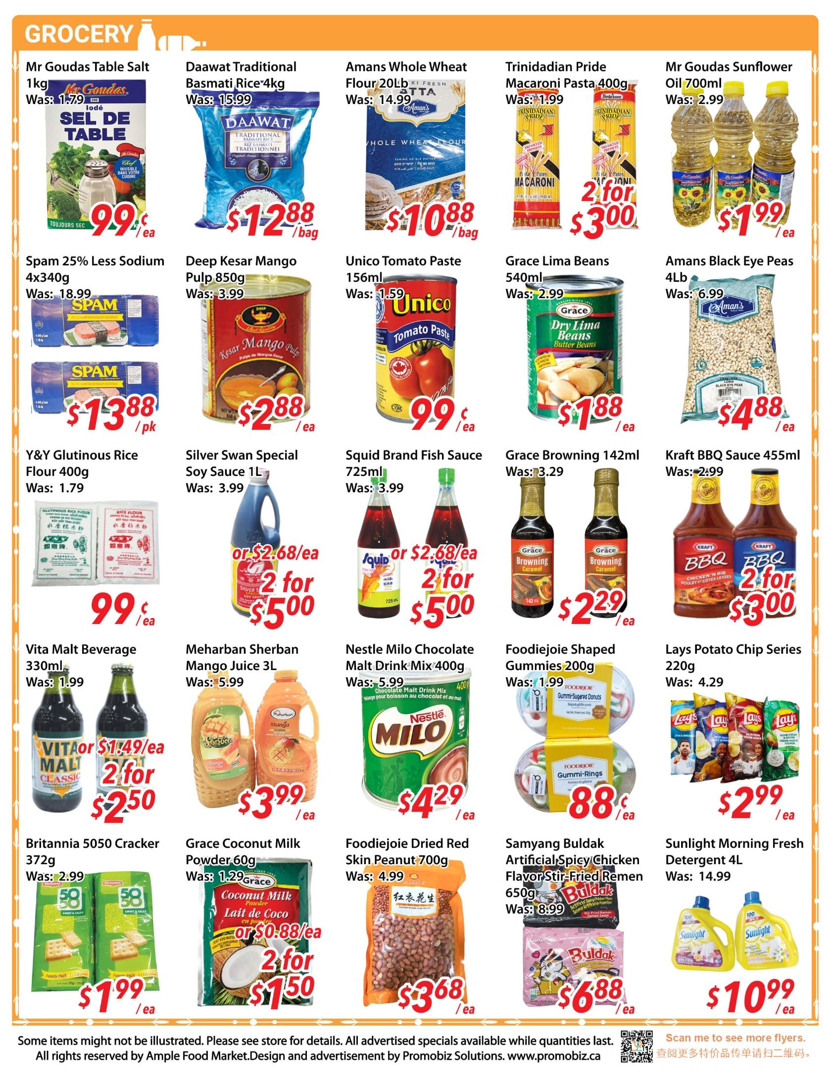 Ample Food Market (Brampton) Flyer July 10 to 16