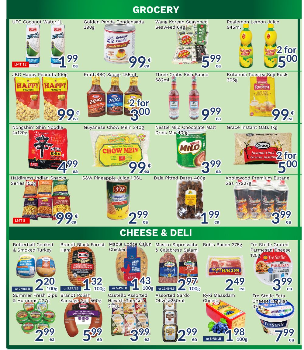 Oceans Fresh Food Market (Brampton) Flyer July 10 to 16