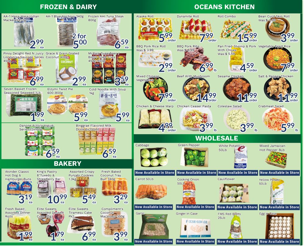Oceans Fresh Food Market (Brampton) Flyer July 10 to 16