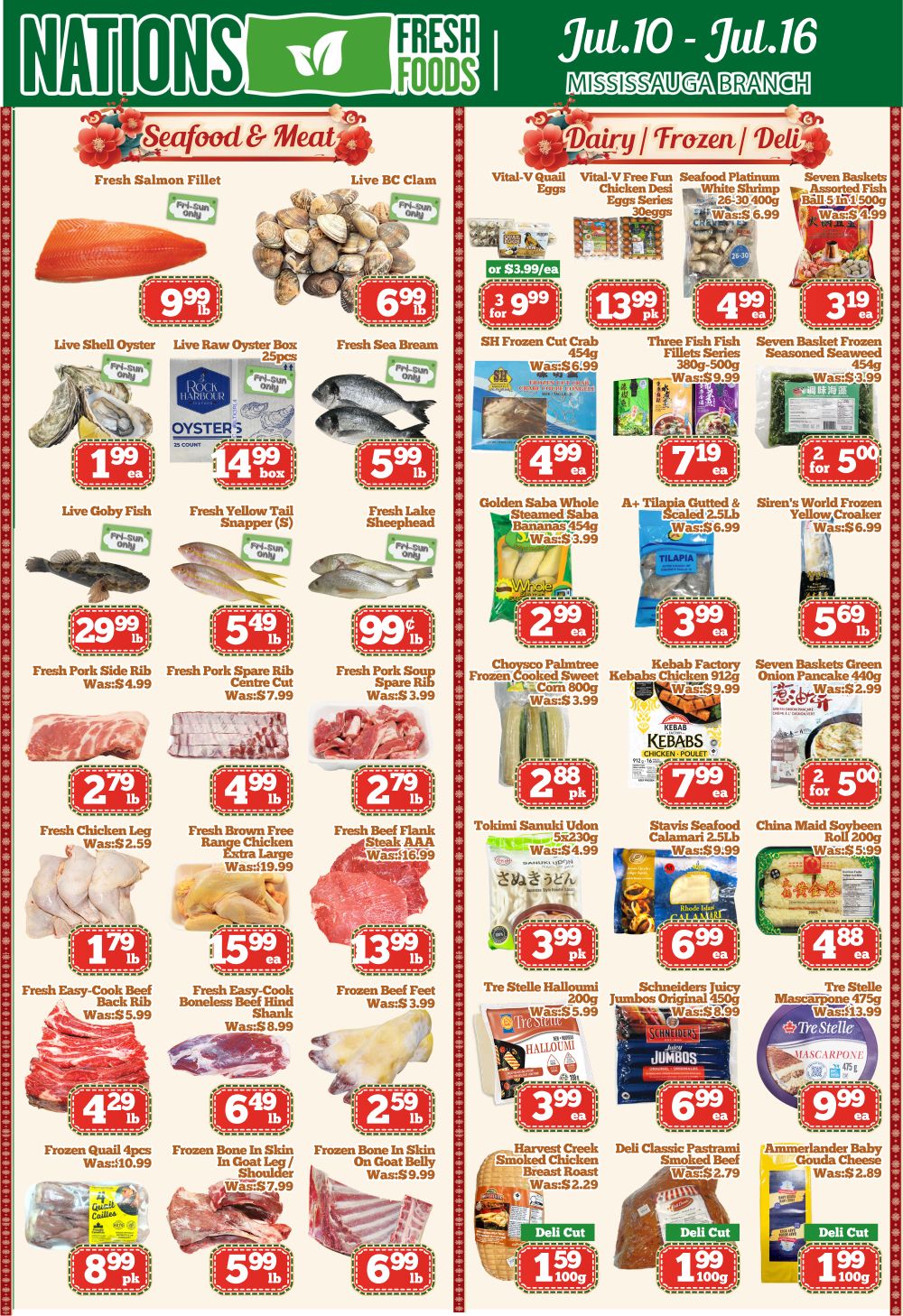 Nations Fresh Foods (Mississauga) Flyer July 10 to 16