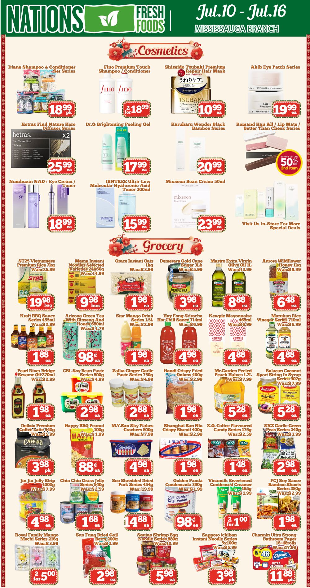 Nations Fresh Foods (Mississauga) Flyer July 10 to 16