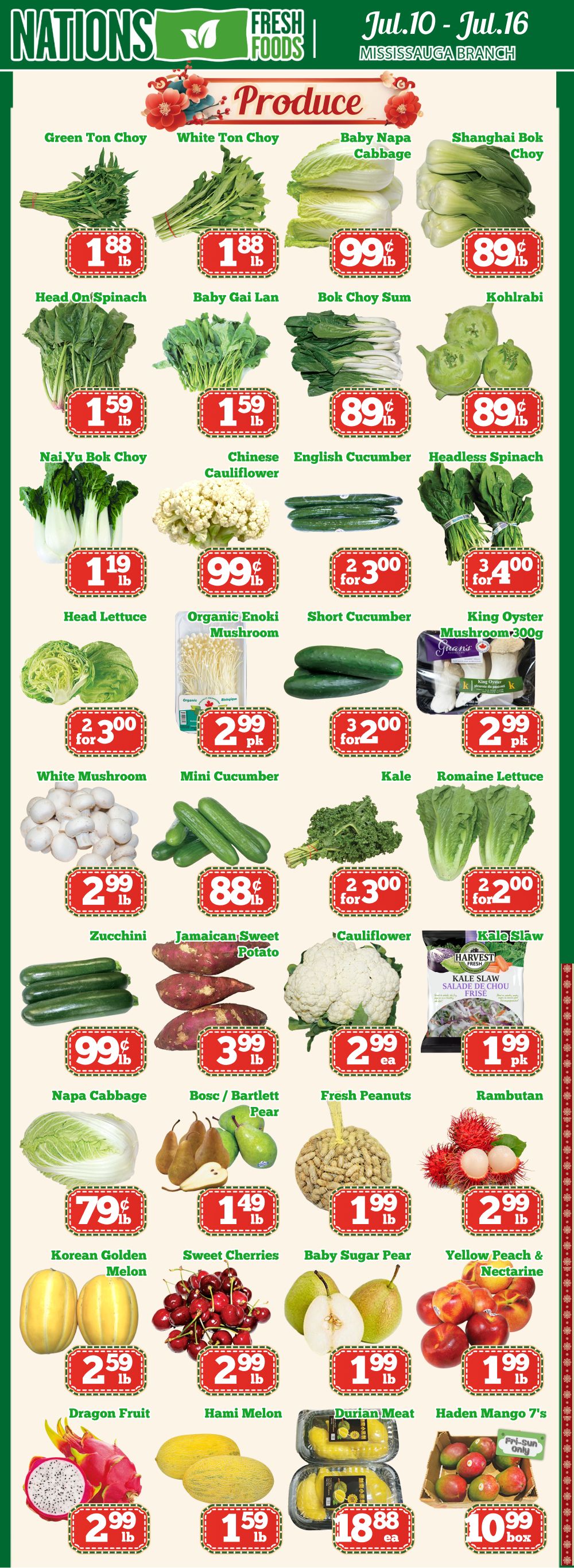 Nations Fresh Foods (Mississauga) Flyer July 10 to 16