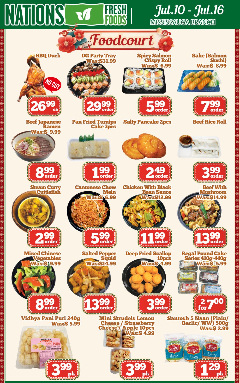 Nations Fresh Foods (Mississauga) Flyer July 10 to 16