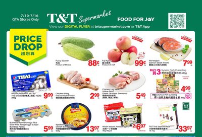 T&T Supermarket (GTA) Flyer July 10 to 16
